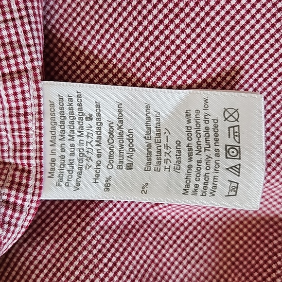 J.crew flex buttons down shirt long sleeves size XLarge Tall - Picture 16 of 16